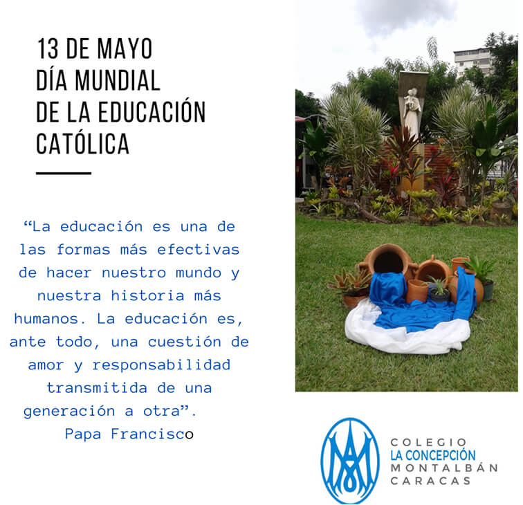 13 de mayo día mundial de la educación católica